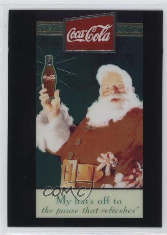 1999 Fumetto Immagini L'Arte della Coca-Cola Babbo Natale Omnicromo #C2 d8k