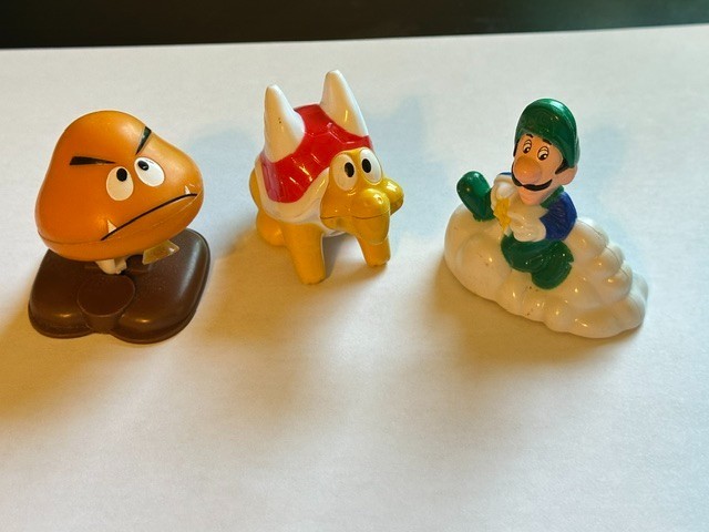 Lotto giocattoli fast food vintage - Nintendo