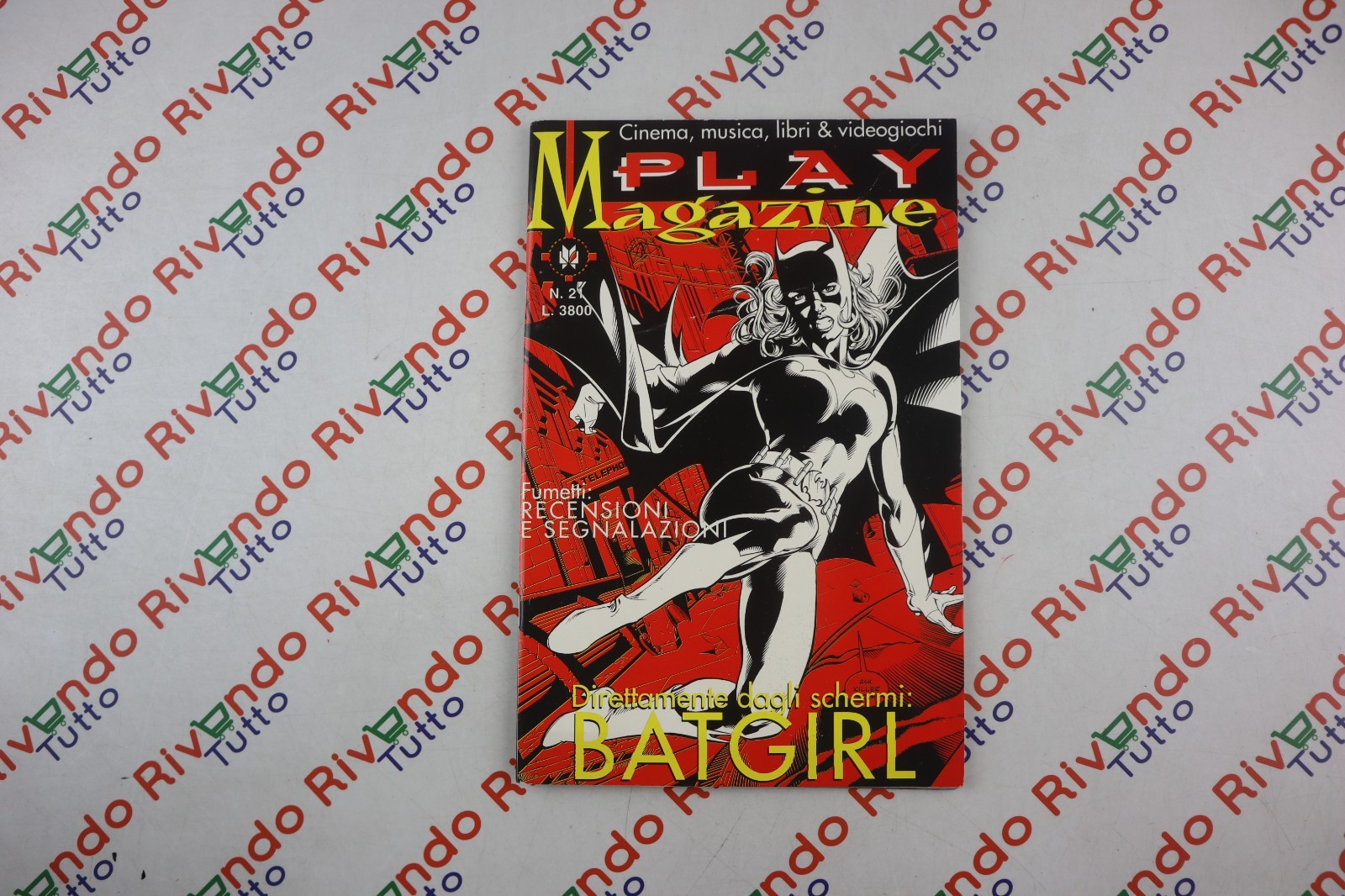 PLAY MAGAZINE N. 21 CON BATMAN E LA STRAGE DEGLI INNOCENTI - EDIZIONI PLAY PRESS