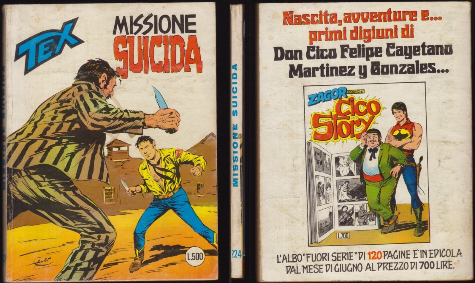 TEX 224 MISSIONE SUICIDA - GIUGNO 6/1979