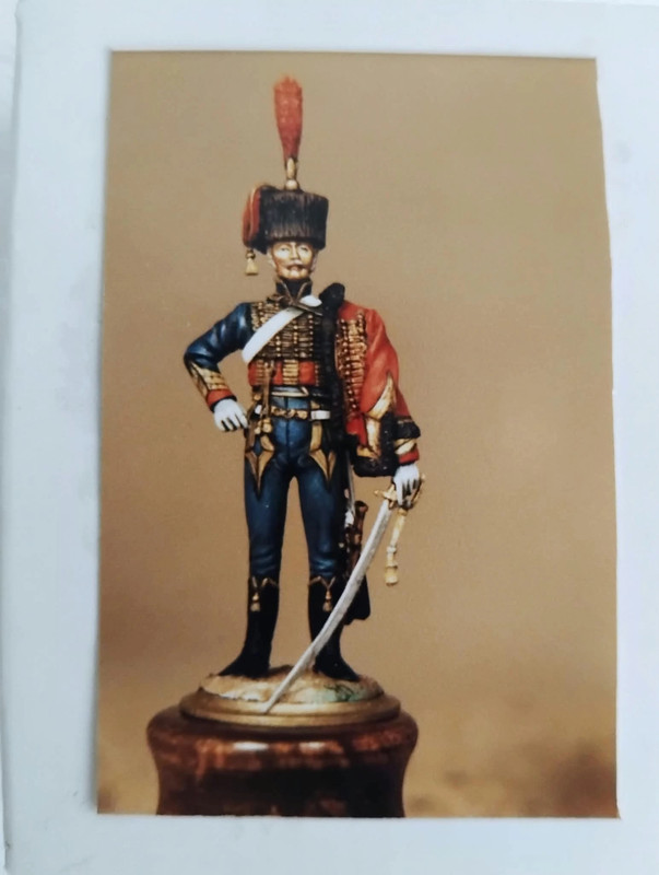 Figura Húsares 1808 A (Francia) 54mm F.M. Beneito