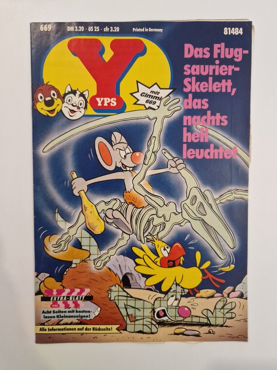 Quaderno YPS n.669 senza espediente, con Lucky Luke, Pif ed Ercole, Yinni + Yan