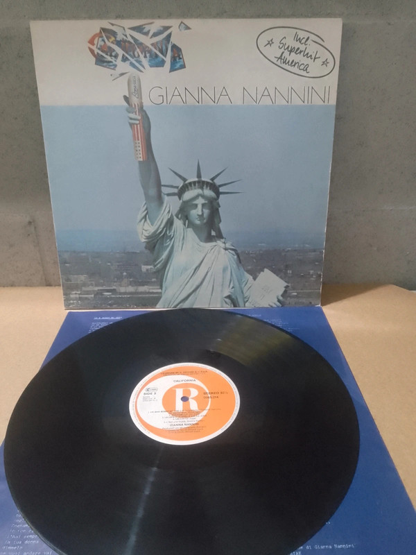 Gianna Nannini vinile america prima stampa