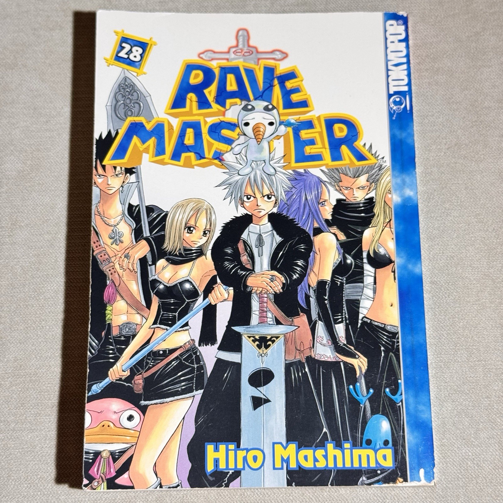 Rave Master Volume 28 Manga Vol Hiro Mashima Tokyopop Prima Stampa [Inglese]