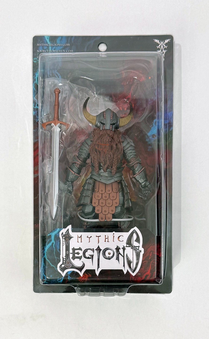 4H Quattro Cavalieri Mythic Legions Bothar Shadowhorn 1.0 Kickstarter originale