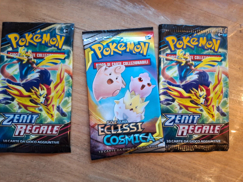 Set pacchetti vuoti