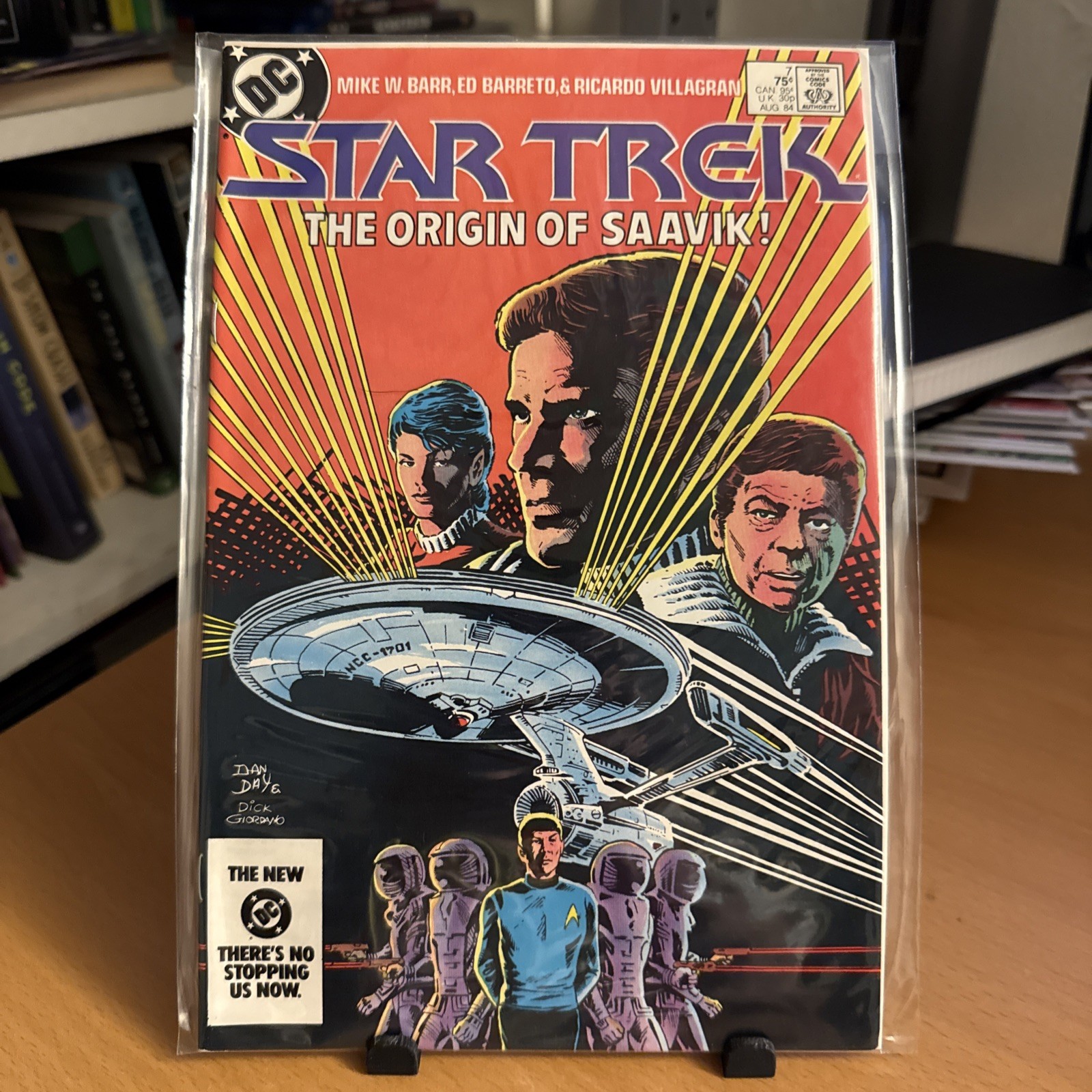 Star Trek #7 DC Comics 1984 VFNM 8.5-9.0