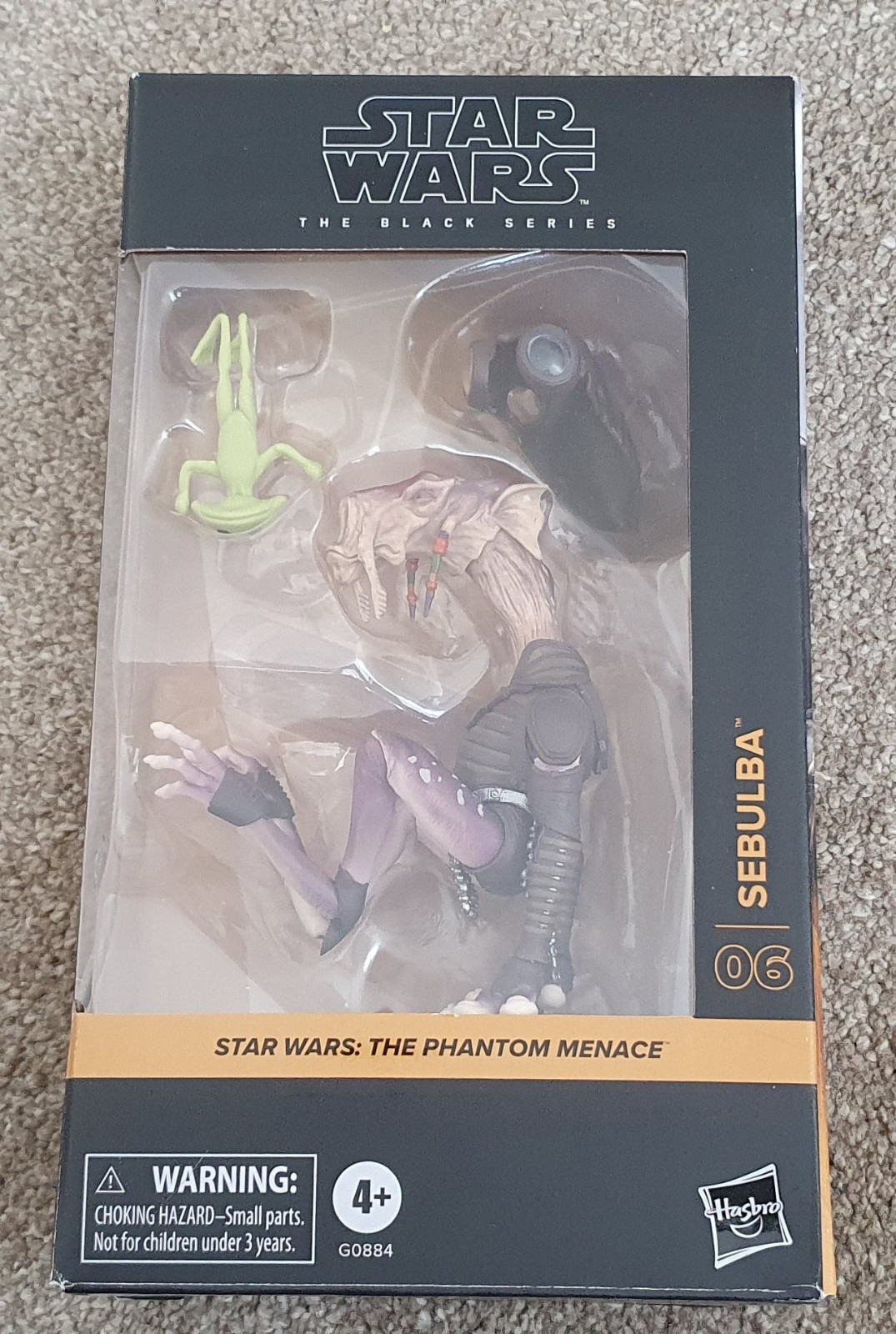 Star Wars Black Series The Phantom Menace Modellino Sebulba 6" pollici Hasbro