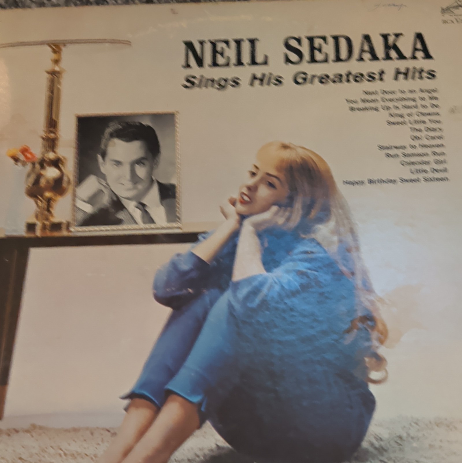 Neil Sedaka Sings His Greatest Hits 12" Vinyl LP 33 RPM Mono (RCA LPM 2627)