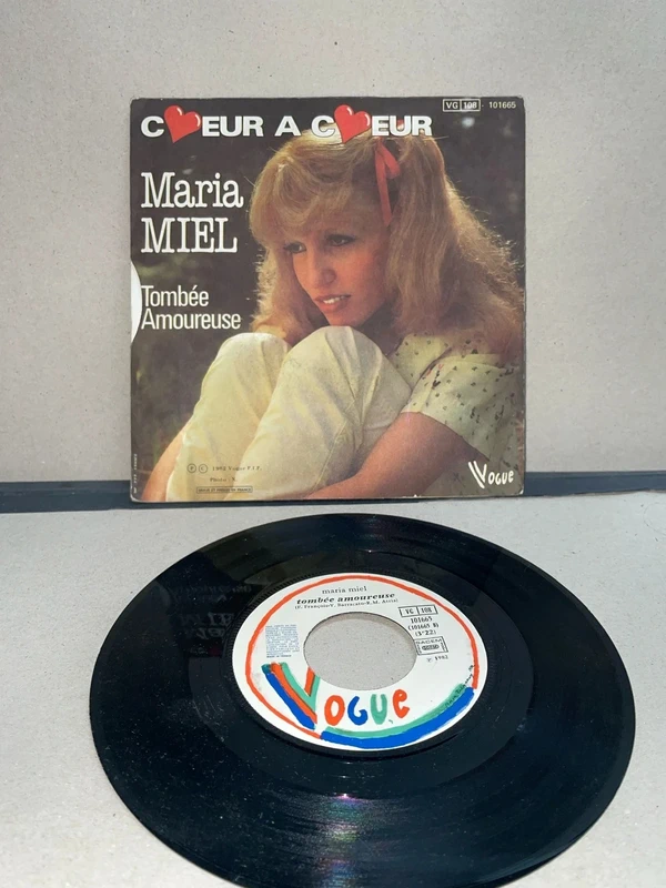 Maria miel disque vinyles 45 tours
