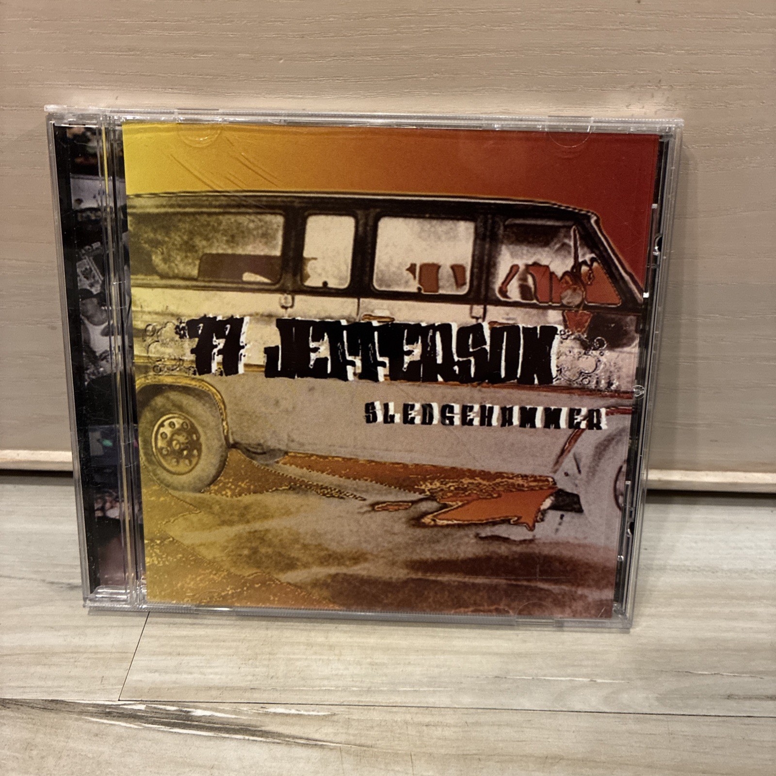77 Jefferson ‎– Sledgehammer CD Near Mint 2007 Roots Reggae Rock Rare