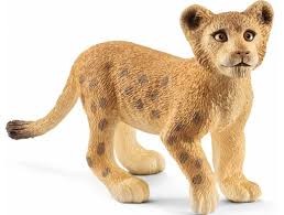 SCHLEICH Schleich Figure  Lion Cub (1.5 X 3")  Wild Life 14813 2018