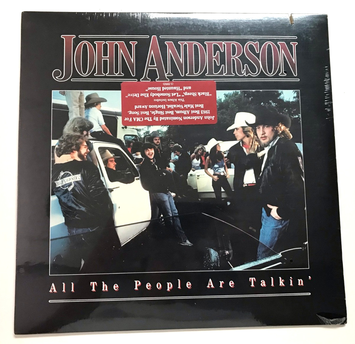John Anderson Sealed LP All the People Are Talkin'  1983 Warner Bros.