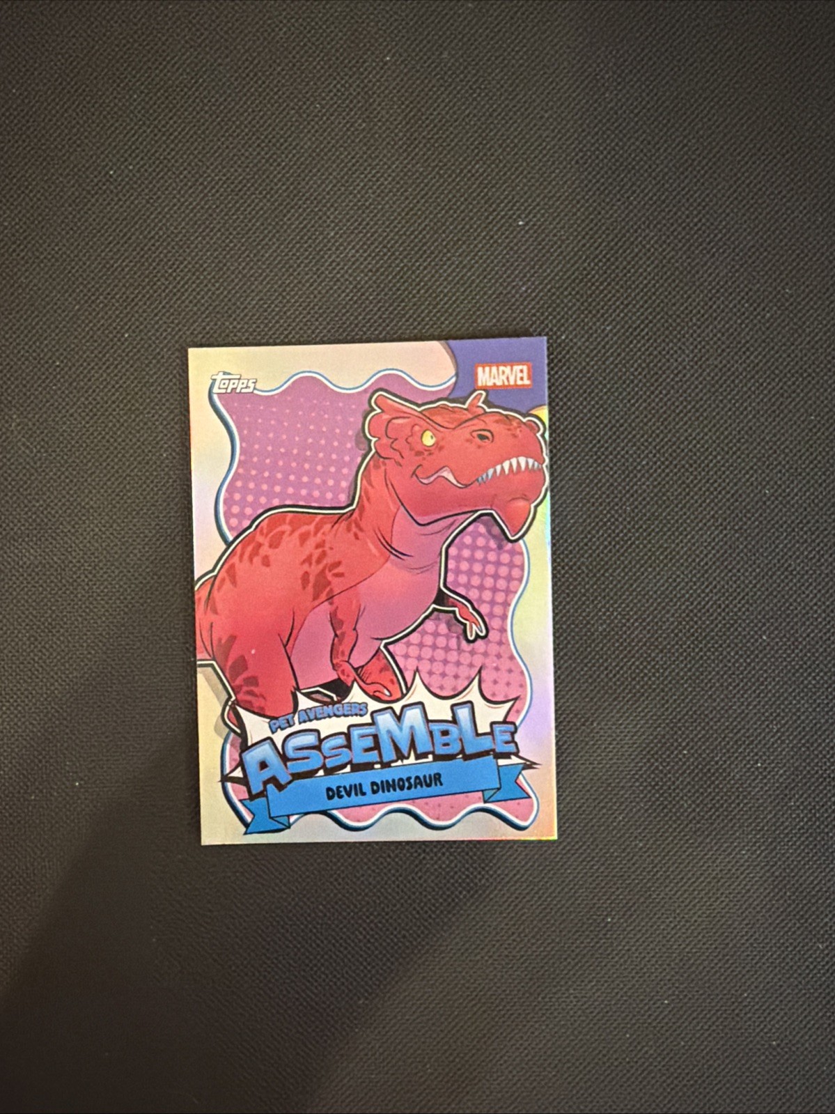 2026 Marvel Neon Pet Avengers assemblare dinosauro diavolo PAA-1