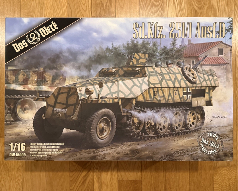 Das Werk DW 16005 - Sd.Kfz. 251/1 Ausf. D 1:16