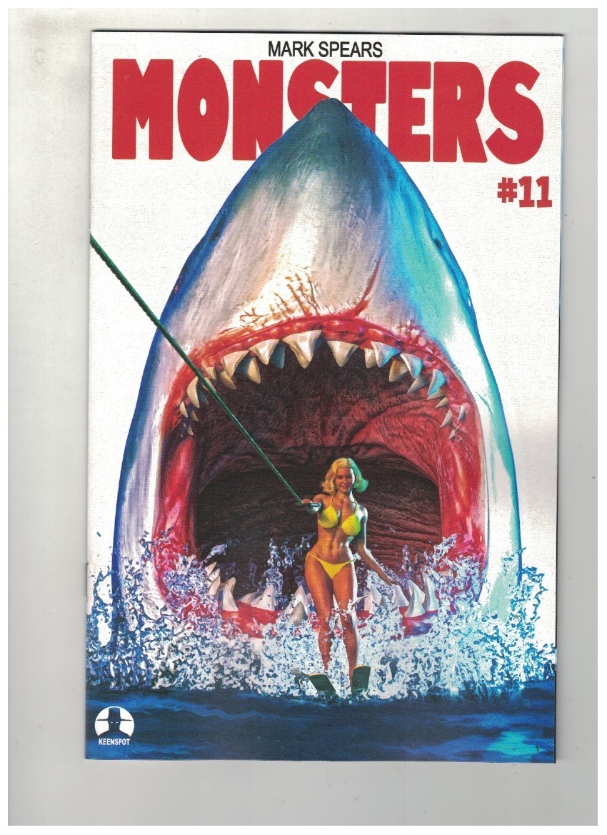 MARK SPEARS MONSTERS #11 - COPERTINA VARIANTE OMAGGIO "SHARK WEEK JAWS 2" C - 2026