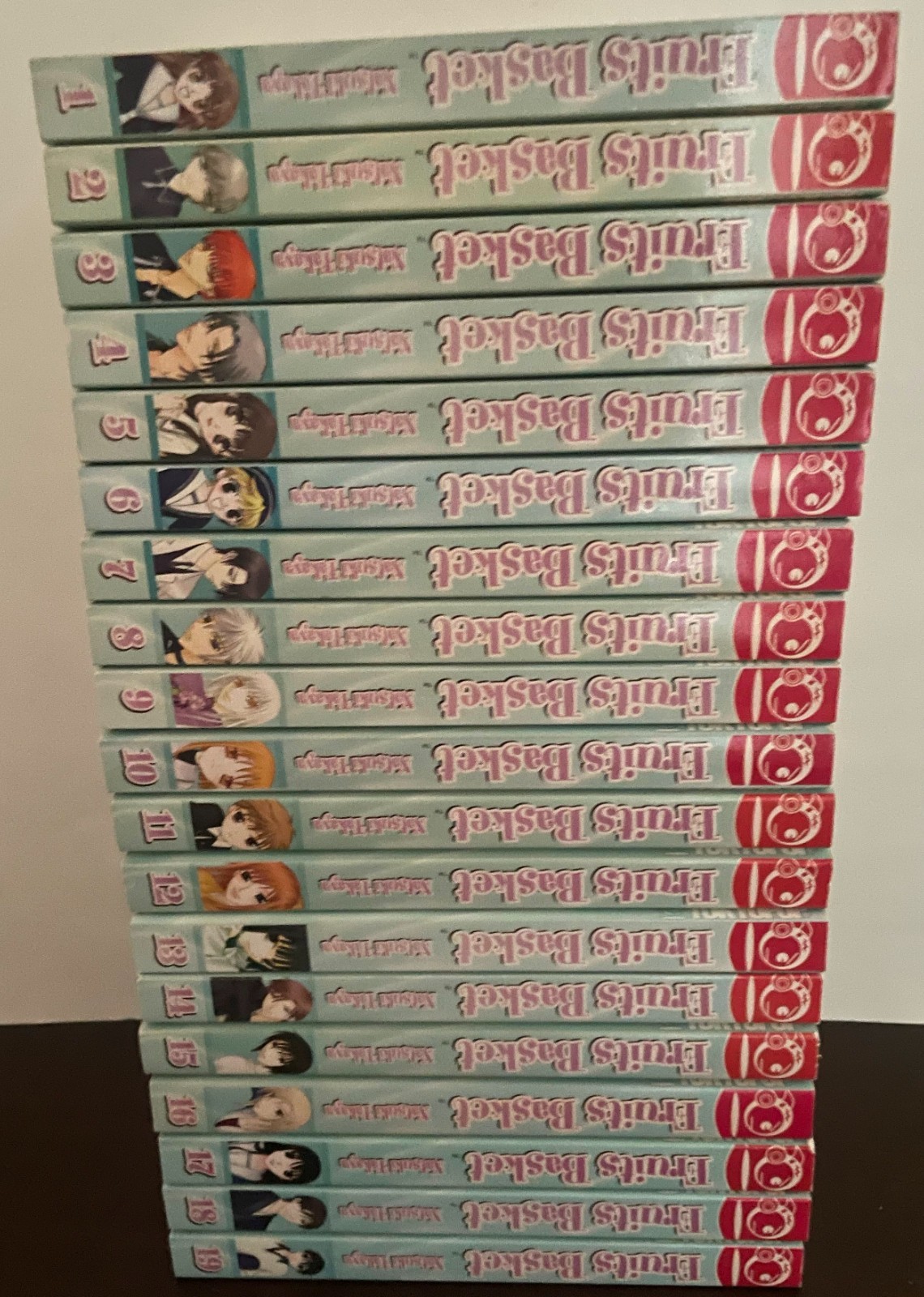 Lotto 19 Tokyopop Fruits Basket Volumi Manga Inglese 1-19 Libri Natsuki Takaya