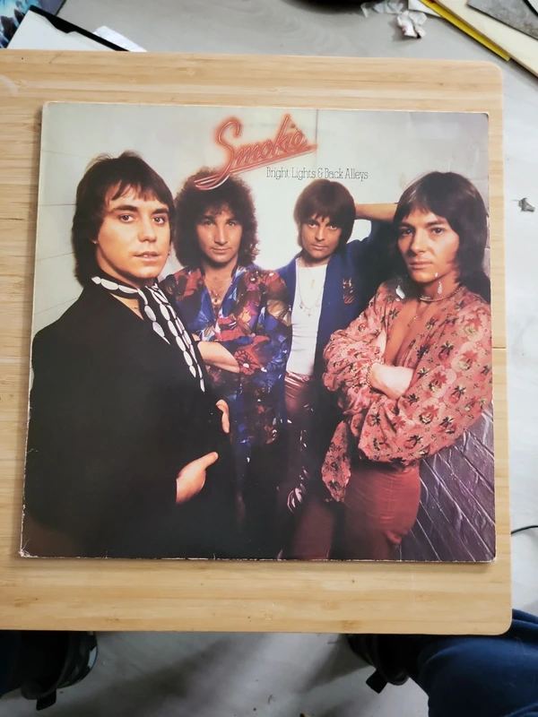 Smokie: Bright Lights and Back Alleys, original Innenhülle, LP