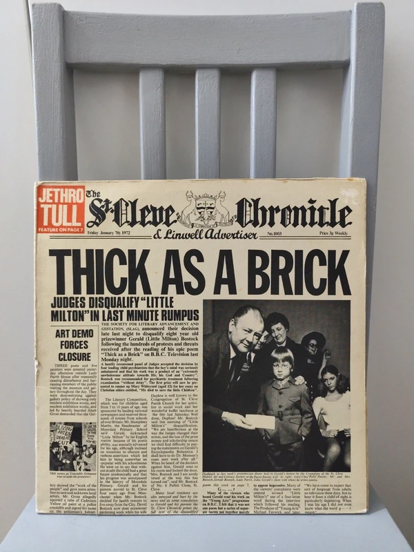 Jethro Tull thick as a brick LP