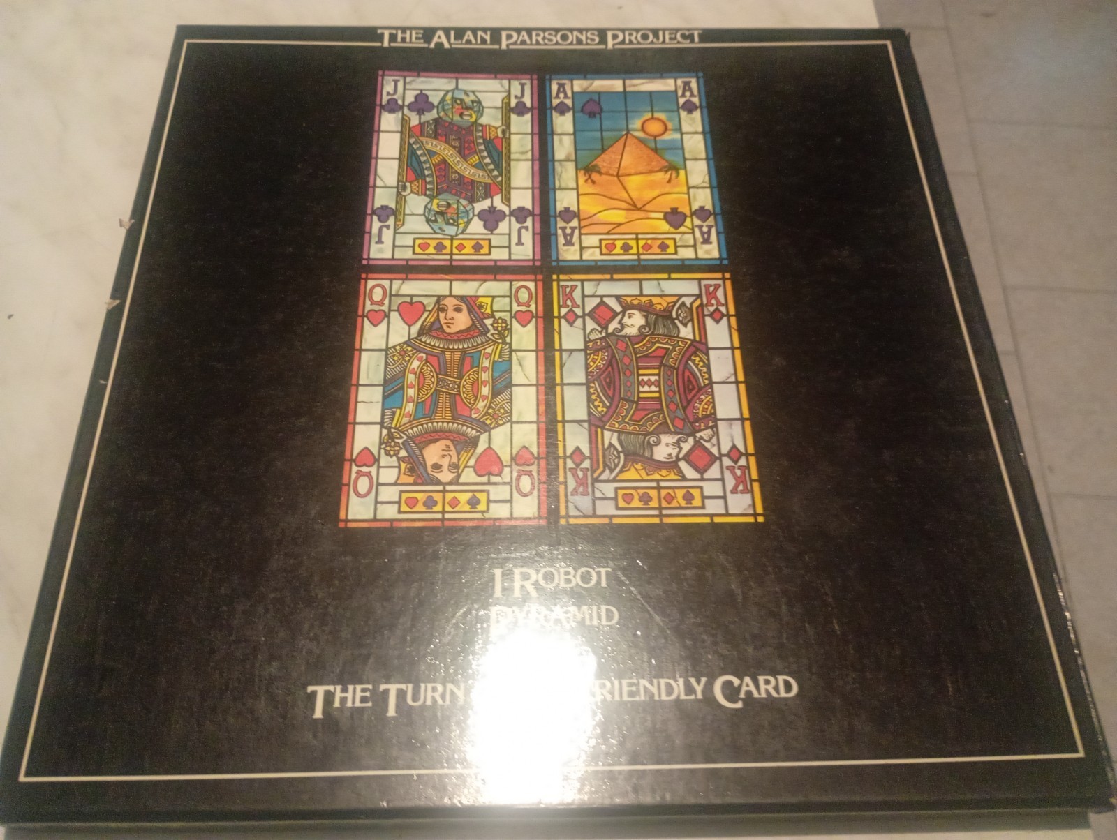THE ALAN PARSONS PROJECT: SET BOX CON 4 LP +BROCHURE ITALY