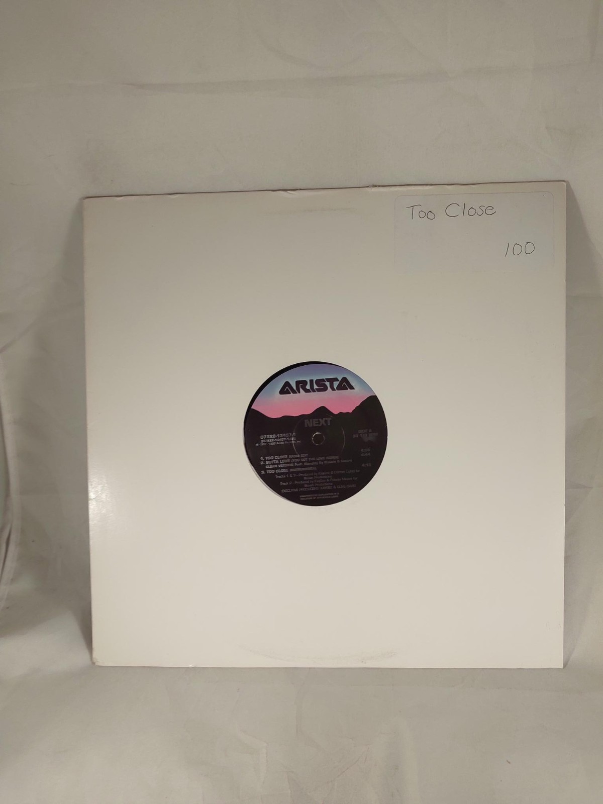 Too Close - Next / 12" Single Vinyl Record 1997 Release Classic R&B