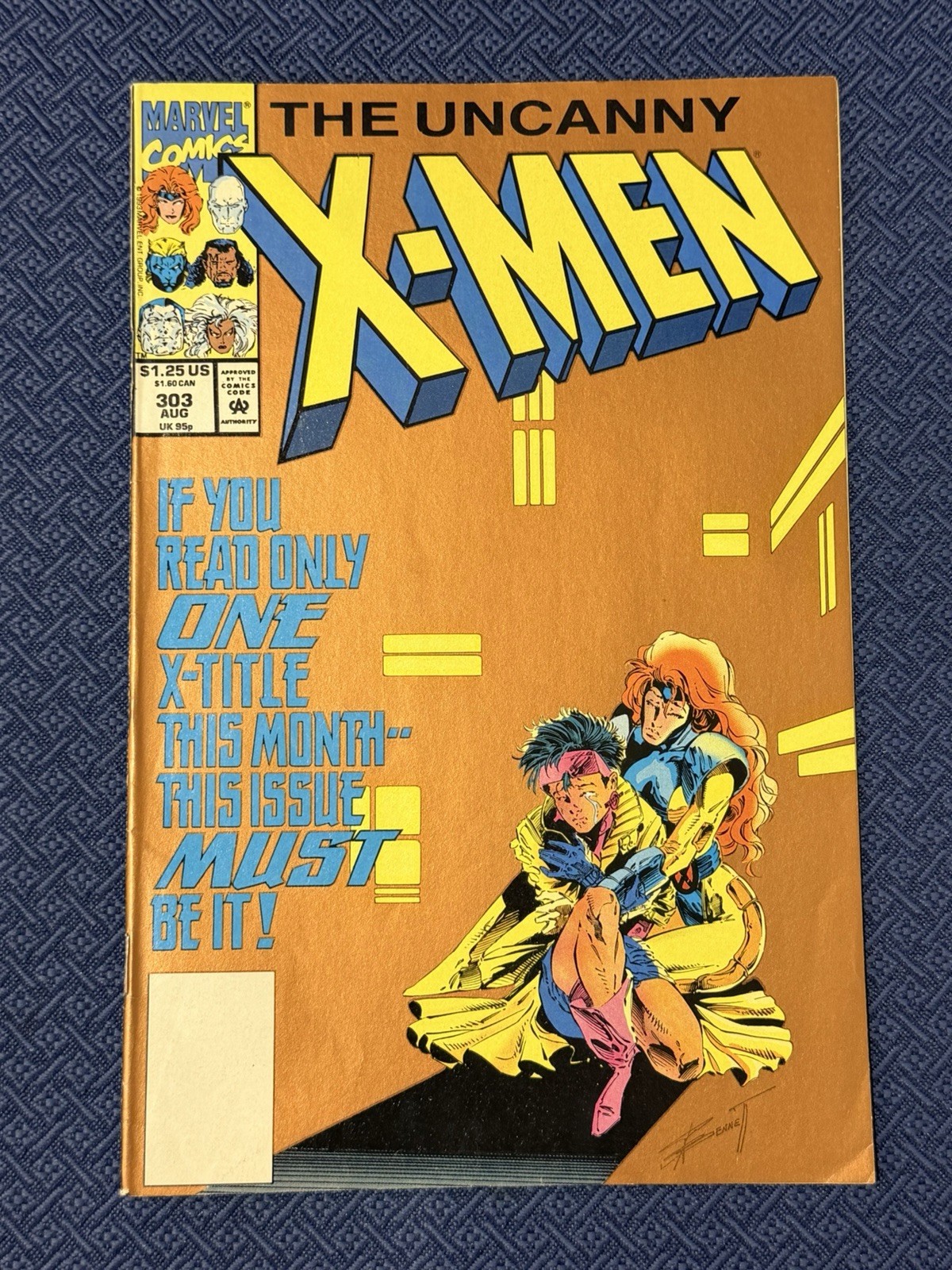 The Uncanny X-Men #303 Pressman Mail-In Variant LOW PRINT RUN VERY RARE VARIANT 