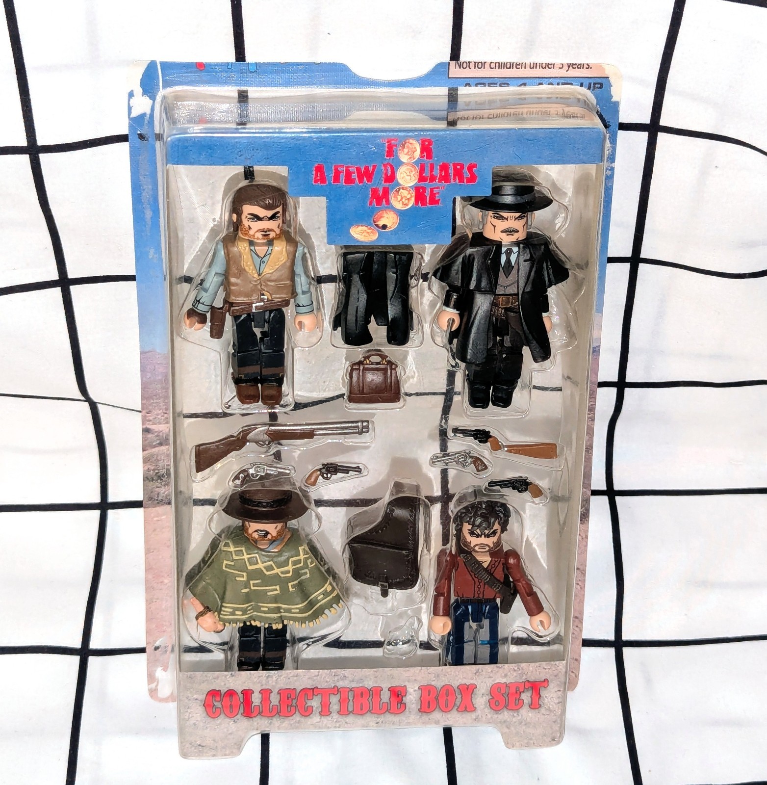 Clint Eastwood per qualche dollaro più minimo confezione 4 figure set minifigure