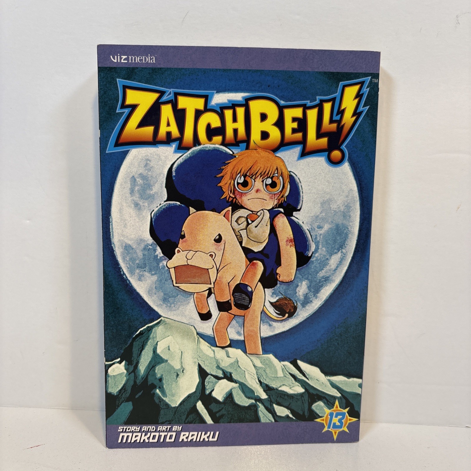 Campana Zatch! Vol 13, manga inglese Viz Media 2007