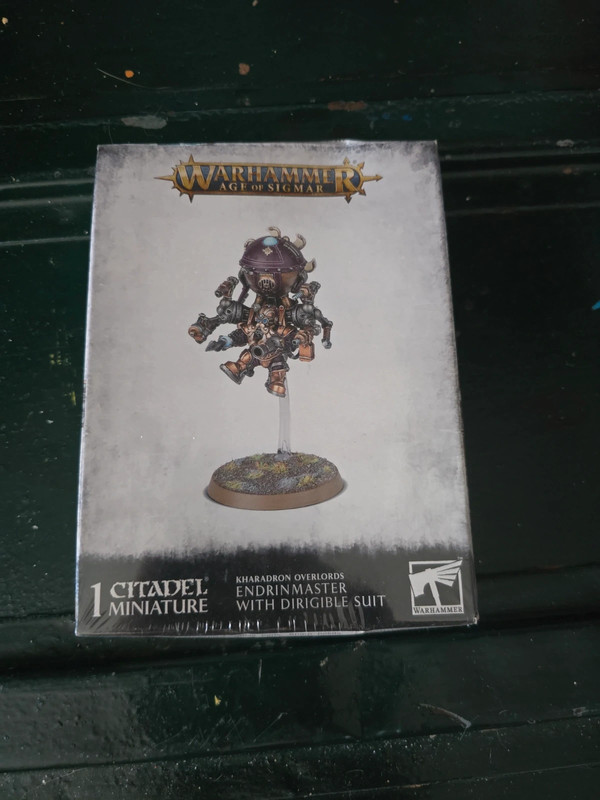 Warhammer AOS : Maître-endrinieur avec Dirigeable Dorsal