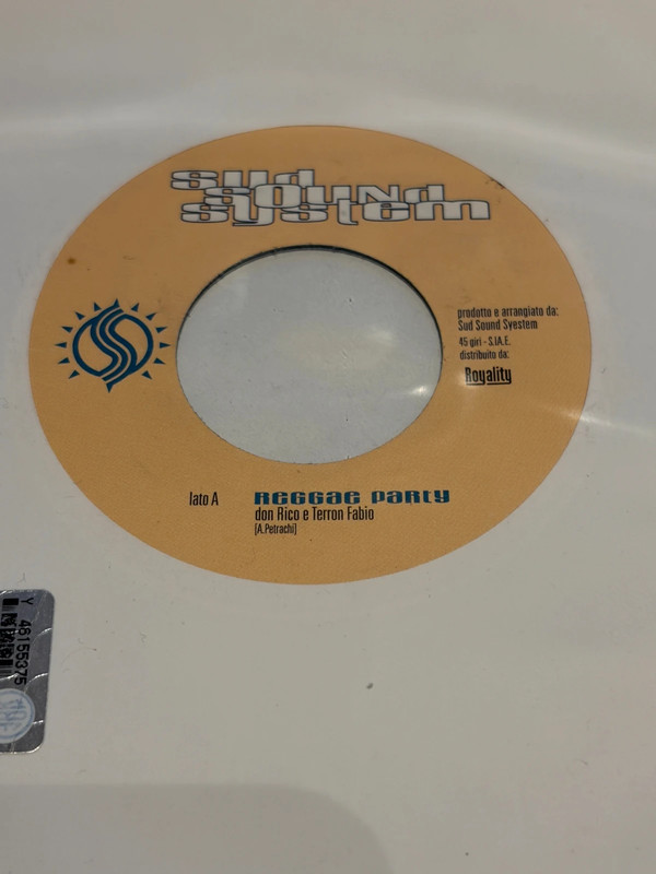 Sud Sound System - Reggae Party (7")