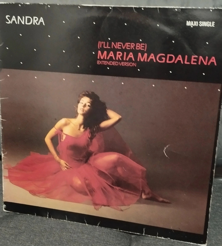 Vinilo 12" Sandra - (I'll Never Be) Maria Magdalena