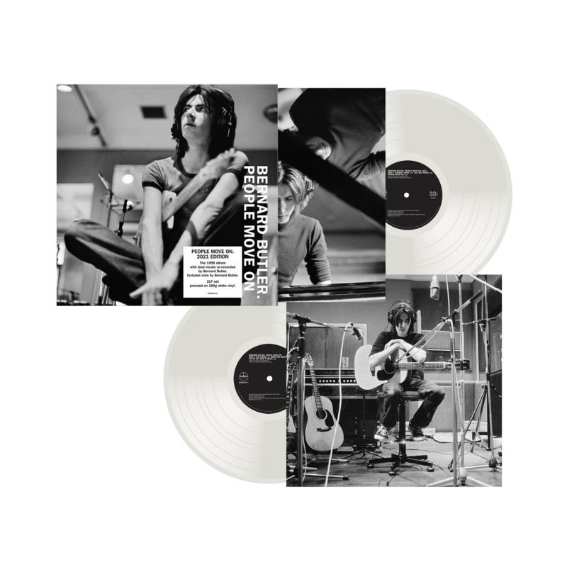 Bernard Butler People Move On (180g Vinile Bianco) Double LP Vinile NUOVO