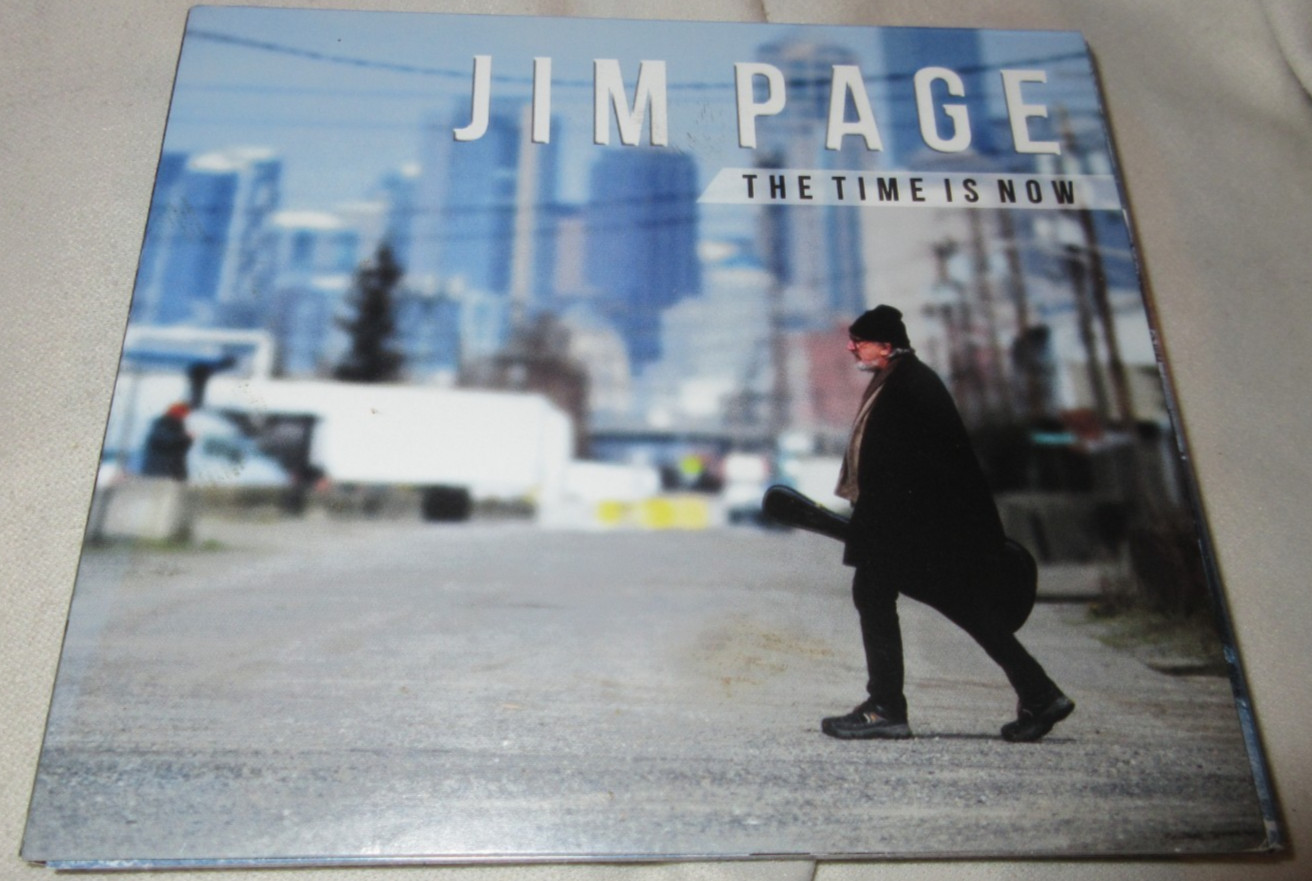JIM PAGE The Time Is Now (2022) CD Folk Whid-Isle Pacific Northwest