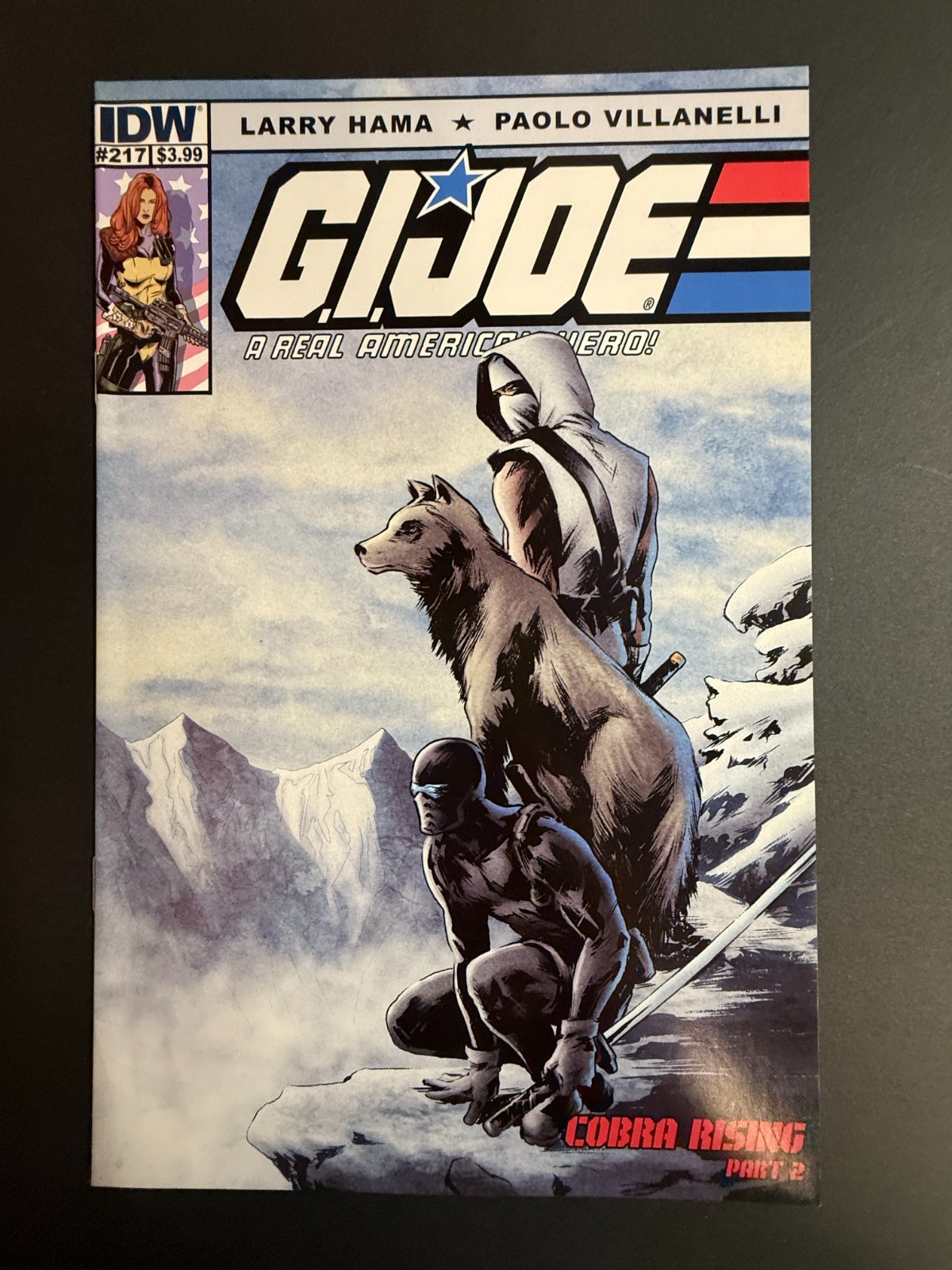 GI Joe: A Real American Hero #217 IDW Comics 2015 ottime condizioni