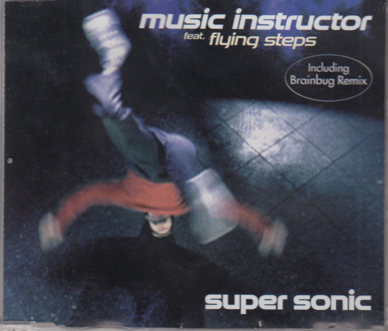 MUSIC INSTRUCTOR FEAT. FLYING STEPS Super Sonic MCD 1998 RAR & WIE NEU 90s Club