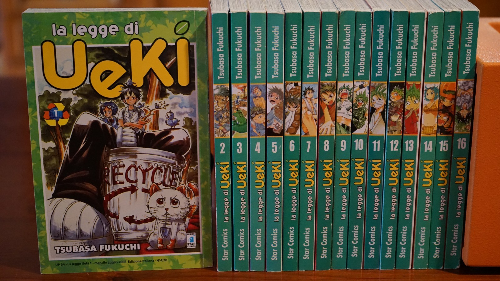 La Legge di Ueki Manga SERIE COMPLETA 1-16 – Star Comics ITA