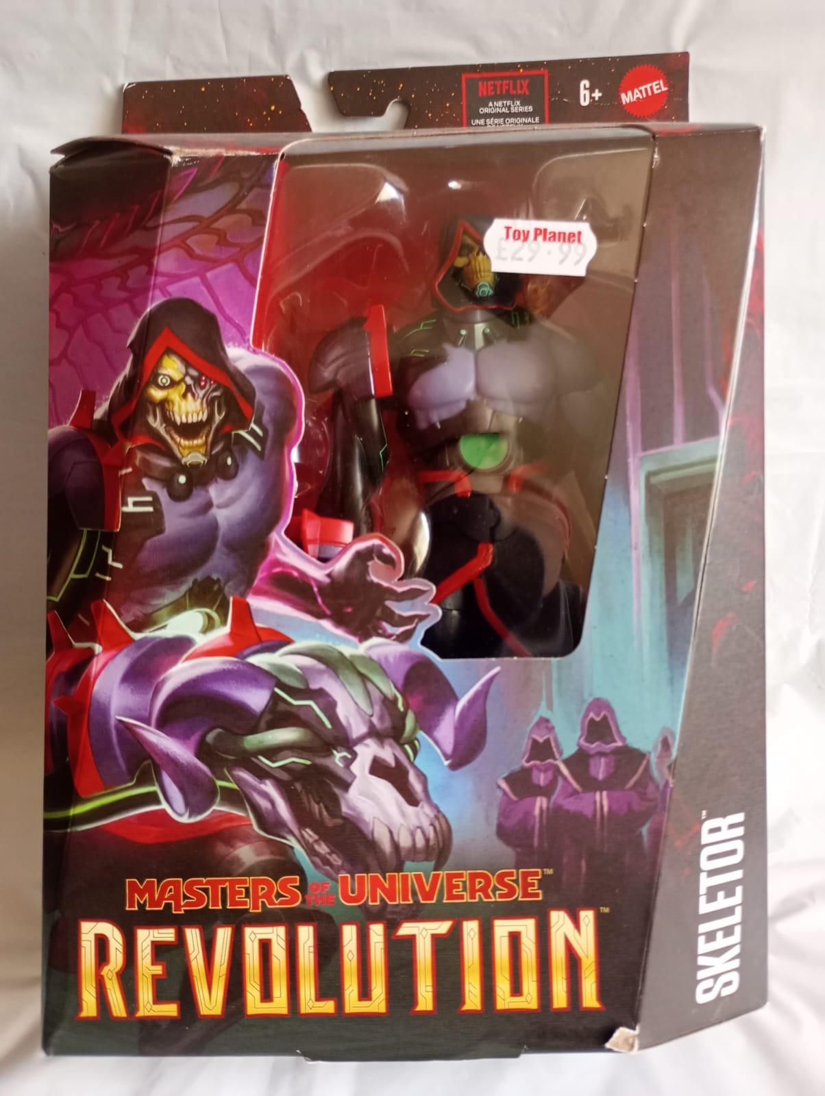 Masters of the Universe Revolution Masterverse - Modellino Skeletor nuovo MOTU