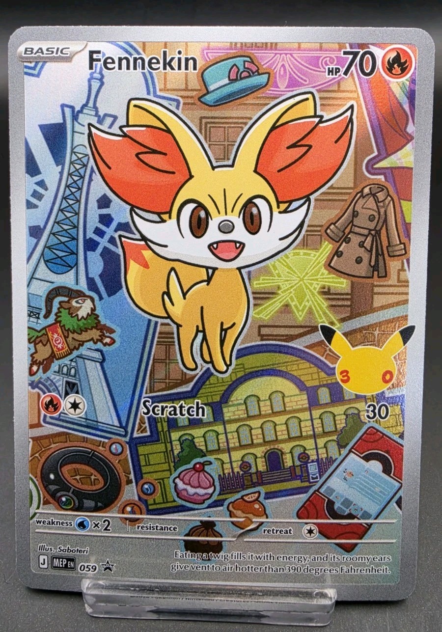 Pokémon Fennekin 059 Me: Mega Evolution Promo Holo