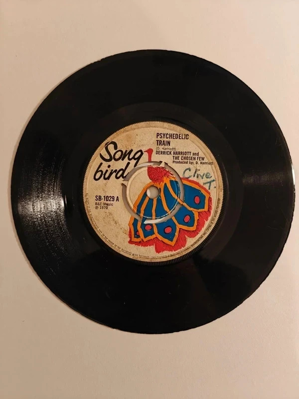 Derrick Harriott - Psychedelic train Song Bird 7"