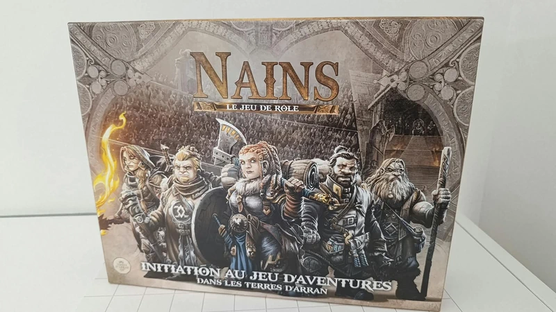 Boite d'initiation Nains Terres d'Arran Jeu de rôles