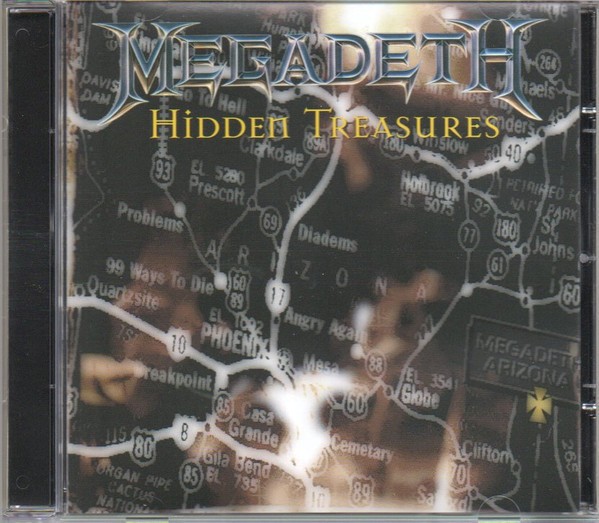 CD Megadeth ‎– Hidden Treasures [2007 EU reissue, 12 tracks, MINT]