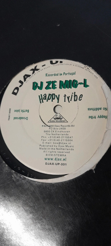 Vinyle techno djax