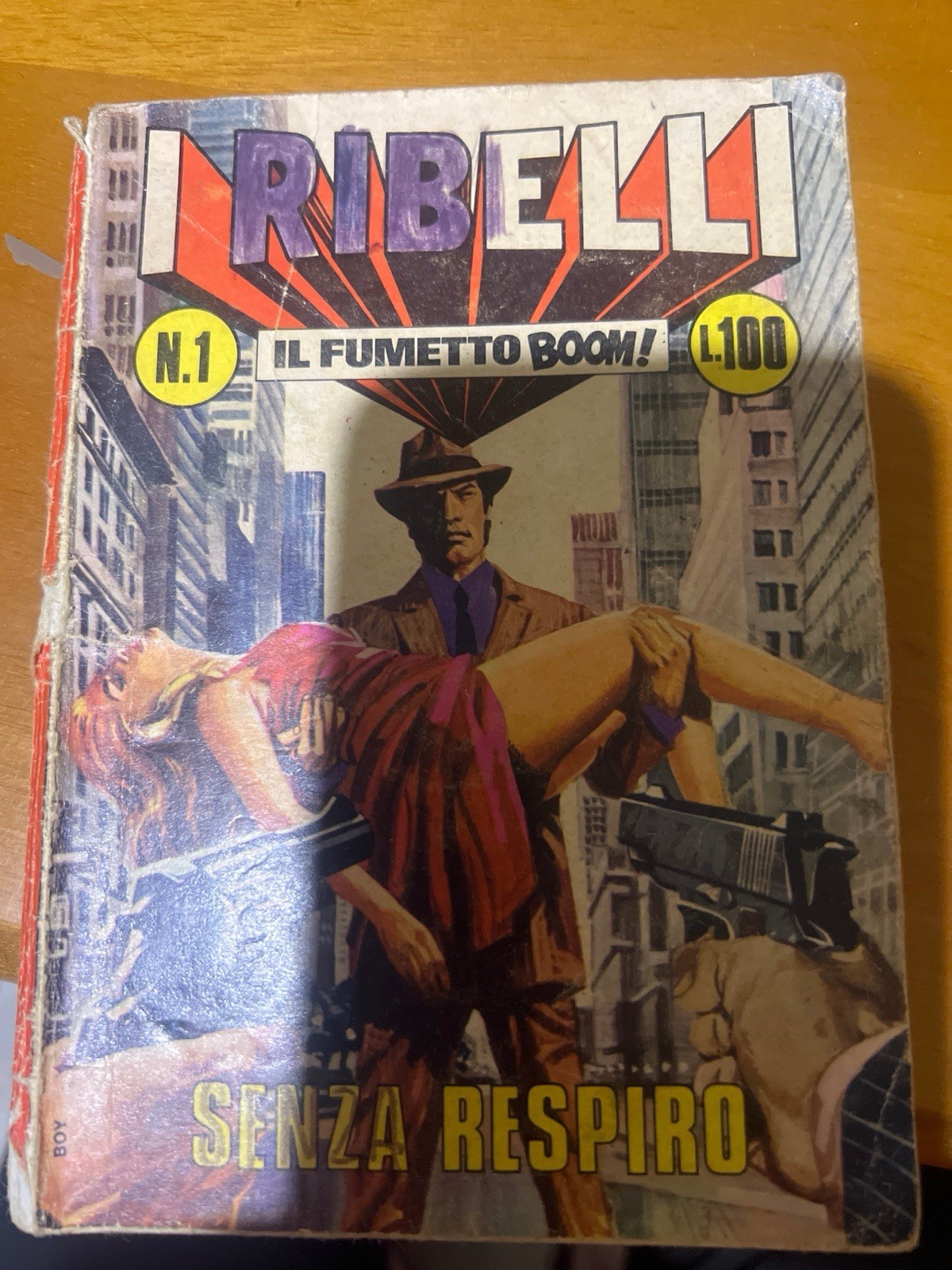 C.E.A. I Ribelli n.1 “Senza respiro” 1969 mensile G. Colombi, Sansoni