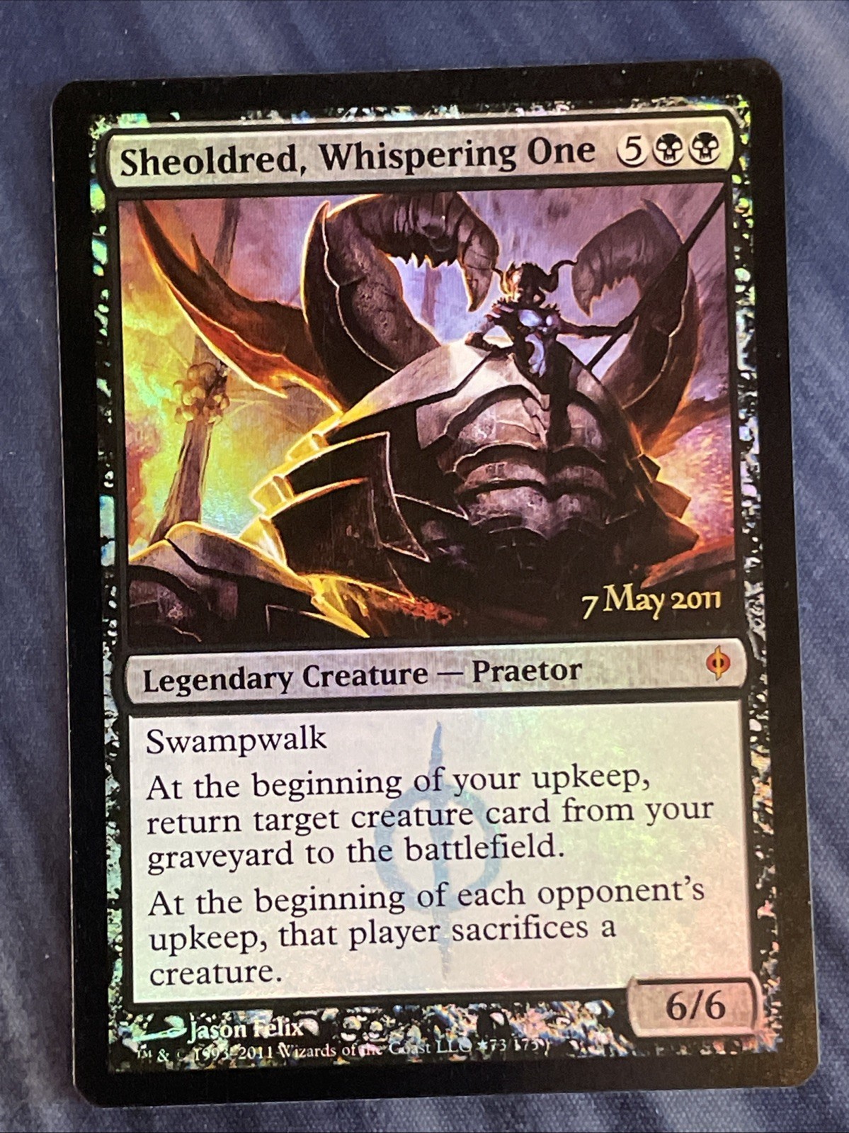 MTG Sheoldred, Whispering One Pre-Release & Release Promos 73/175 Foil Promo