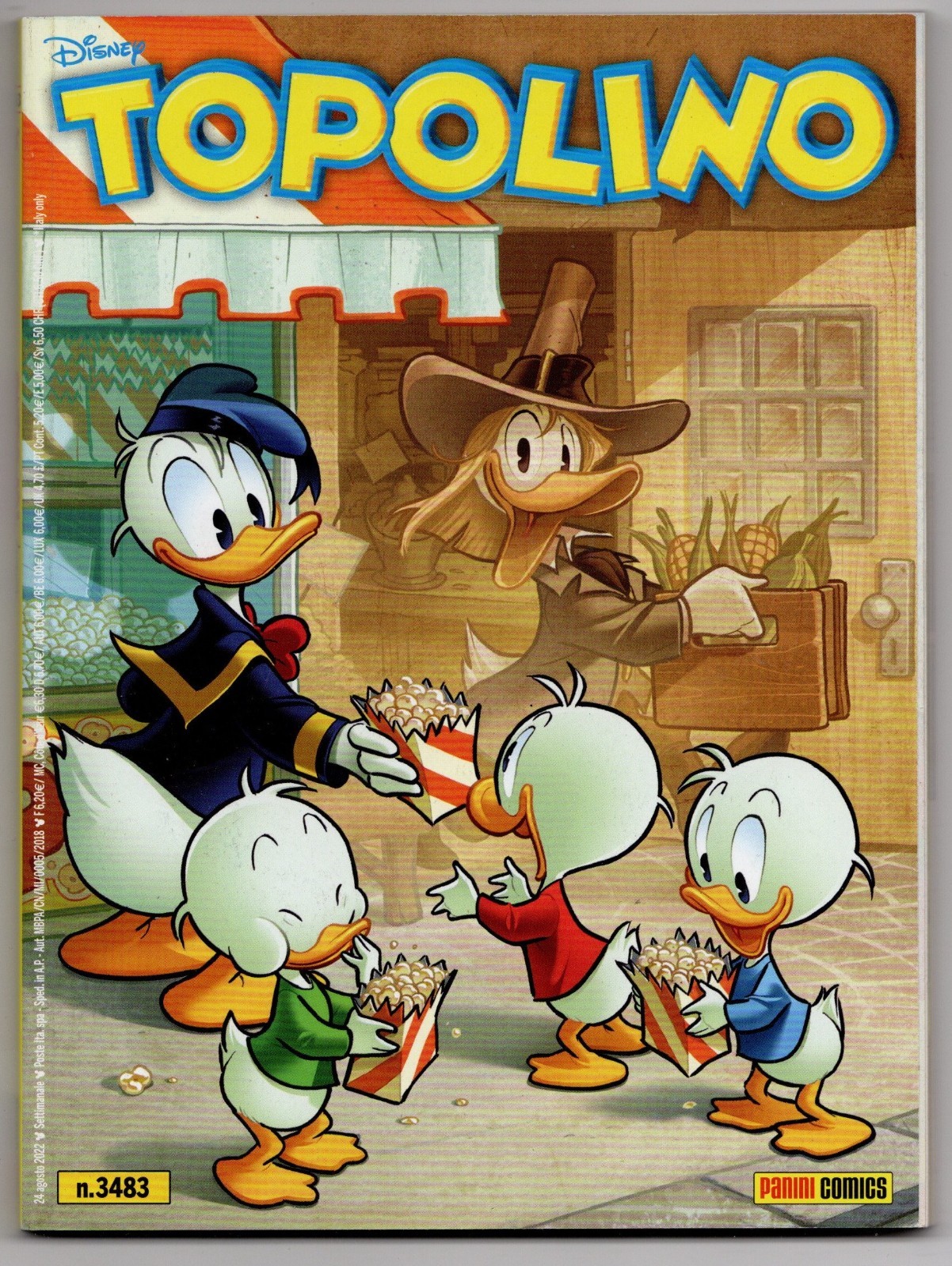 Fumetto Walt Disney Topolino N. 3483  - agosto 2022 - Usato