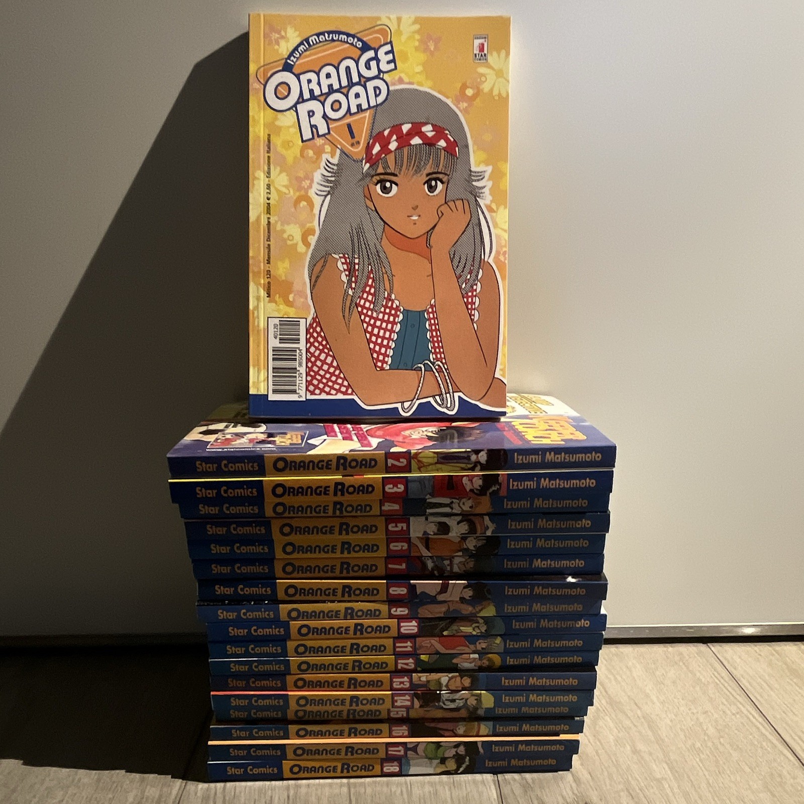 Star Comics Orange Road serie completa 1-18