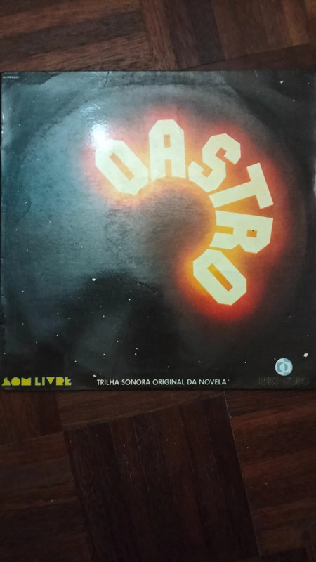 Vinil banda sonora novela "O Astro"