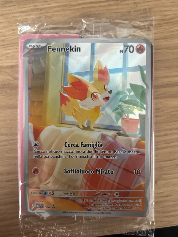 Fennekin promo caos nascente