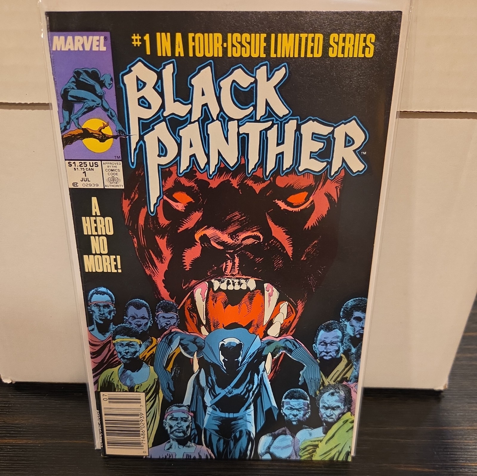 Marvel Comics Black Panther #1 luglio 1988 quasi nuovo+
