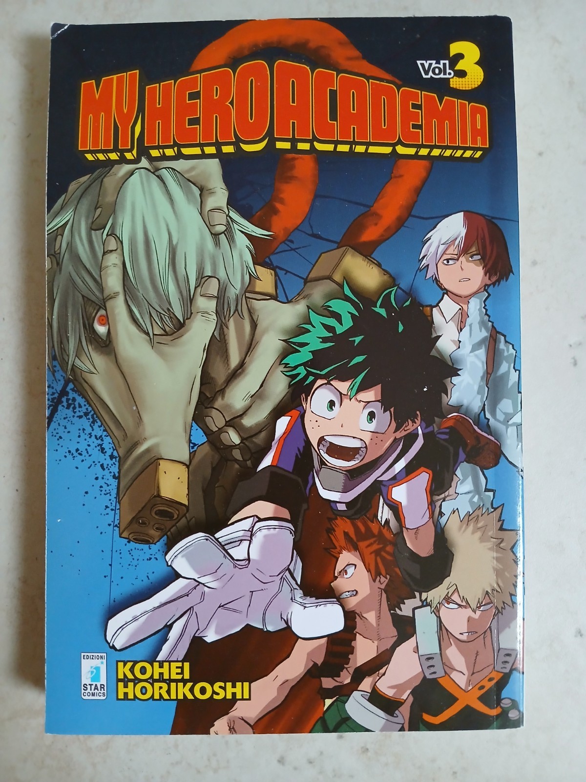 My Hero Academia Manga volume 3 ITA